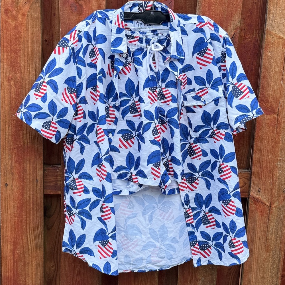 Free Planet Blue 2 Piece Set Size XL